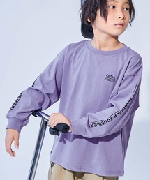 Tシャツ/カットソー（パープル/紫色系・長袖）ファッション通販