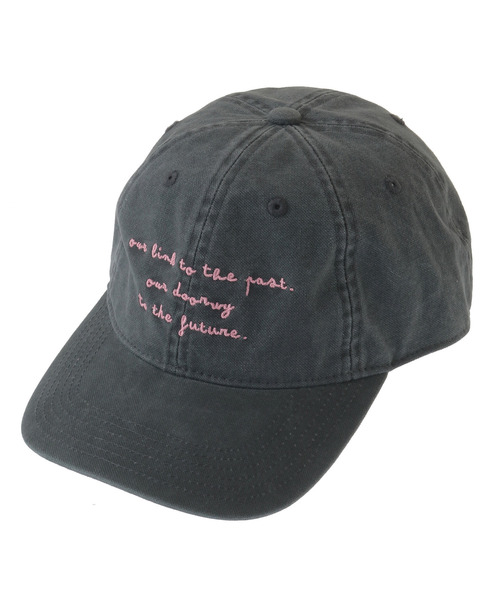 CONVERSE TOKYO（コンバーストウキョウ）の「ONE WASH EMBROIDERED CAP（キャップ・レディース・チャコールグレー/ライトベージュ/ブラック・FREE）」の3枚目の写真