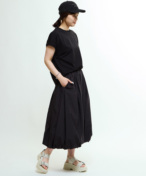 CONVERSE TOKYO（コンバーストウキョウ）の「ONE WASH EMBROIDERED CAP（キャップ・レディース・チャコールグレー/ライトベージュ/ブラック・FREE）」の9枚目の写真