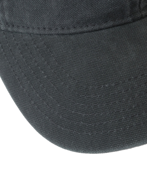 CONVERSE TOKYO（コンバーストウキョウ）の「ONE WASH EMBROIDERED CAP（キャップ・レディース・チャコールグレー/ライトベージュ/ブラック・FREE）」の6枚目の写真