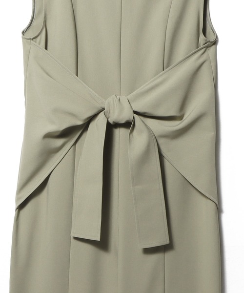 ESTNATION(エストネーション)の「ESTNATION / サッシュベルト オールインワン(つなぎ/オールインワン・レディース・オフホワイト/カーキ/ブラック・36/38)」の6枚目の写真