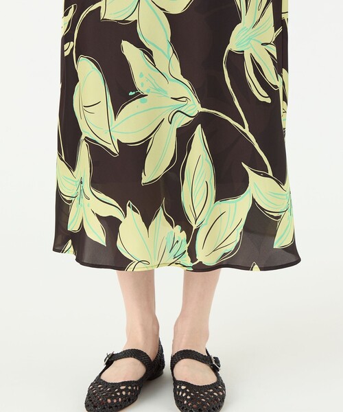 ビビフラワープリント マーメイドスカート（スカート）｜BALLSEY