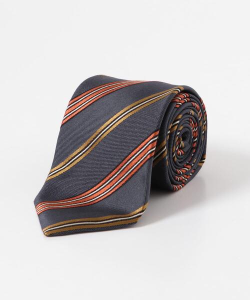 URBAN RESEARCH DOORS(アーバンリサーチドアーズ)の「LIFE STYLE TAILOR 25AW BBCファブリックタイST2(ネクタイ・メンズ・オレンジ系その他/グレー系その他/ブルー系その他・-)」の2枚目の写真