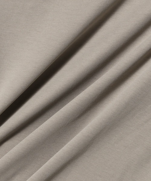 ESTNATION（エストネーション）の「GOOD PEOPLE GOOD STITCHING GOOD PRODUCT for ESTNATION / コットンスムース Tシャツ（Tシャツ/カットソー・レディース・ネイビー/ホワイト/ブラック/グレイッシュベージュ・FREE）」の7枚目の写真