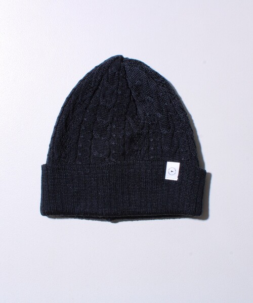 halo commodity(ハロ コモディティー)の「【リバーシブル仕様】【UNISEX】halo commodity 別注 ストラタスケーブルワッチ(ニットキャップ/ビーニー・メンズ・アッシュブラウン/ブラック/オリーブ/スモークグレー・FREE)」の13枚目の写真