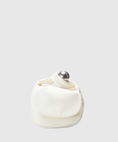 JIL SANDER(ジルサンダー)の「JIL SANDER SPHERE POUCH(ハンドバッグ・レディース・ホワイト・FREE)」の1枚目の写真