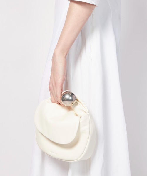 JIL SANDER(ジルサンダー)の「JIL SANDER SPHERE POUCH(ハンドバッグ・レディース・ホワイト・FREE)」の12枚目の写真