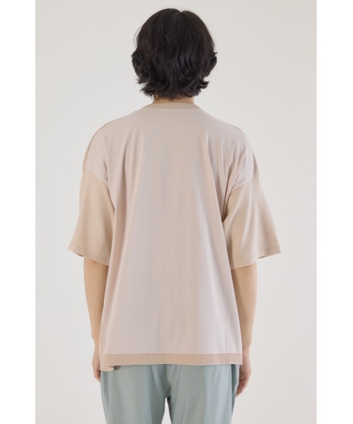 RODEO CROWNS WIDE BOWL(ロデオクラウンズワイドボウル)の「メンズCURVE LOGOコンビニットトップス(ニット/セーター・メンズ・アイボリー/ブラック/カーキ・LARGE/MEDIUM)」の21枚目の写真