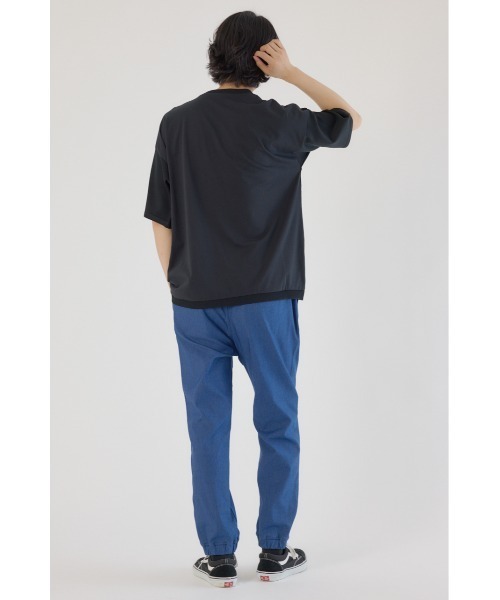 RODEO CROWNS WIDE BOWL(ロデオクラウンズワイドボウル)の「メンズCURVE LOGOコンビニットトップス(ニット/セーター・メンズ・アイボリー/ブラック/カーキ・LARGE/MEDIUM)」の12枚目の写真