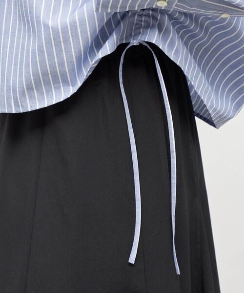 NOLLEY’S(ノーリーズ)の「MY STANDARD ショートシャツ(シャツ/ブラウス・レディース・ホワイト/ブルー系その他3/ダークネイビー・FREE)」の17枚目の写真