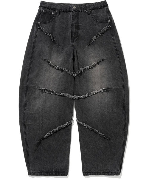 NOT4NERD ウエスタンカーブデニムジャケット ノットフォーナード MUSINSA公式 | NOT4NERD Cut Off Crop Denim Jacket - Black