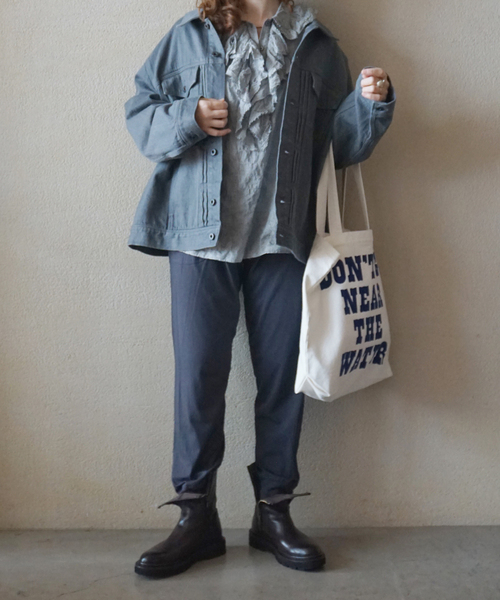 ラッフルフリルプルオーバーシャツ（シャツ/ブラウス）｜JOURNAL