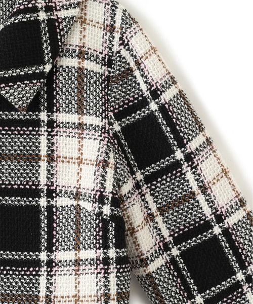 セール】◇ループヤーンチェックジャケット（その他アウター）｜JILL