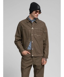 REPLAY（リプレイ）の「9ZERO1 11.5オンス リサイクルピュアコットンジャケット （セットアップデニム）（デニムジャケット）」