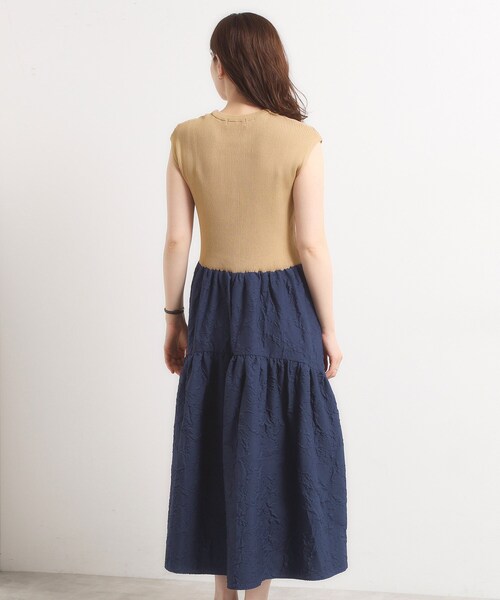 ITS'DEMO（イッツデモ）の「【手洗い可】ドッキングワンピース（ワンピース・レディース・グリーン系/ネイビー/ブラック・00）」の11枚目の写真