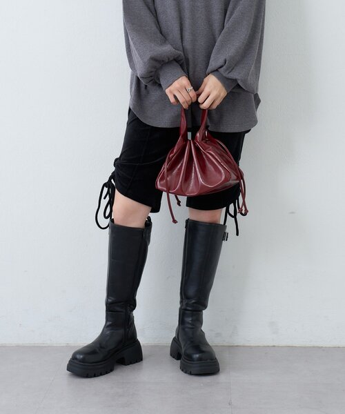 セール】カットベロアバイカーパンツ（その他パンツ）｜Kastane