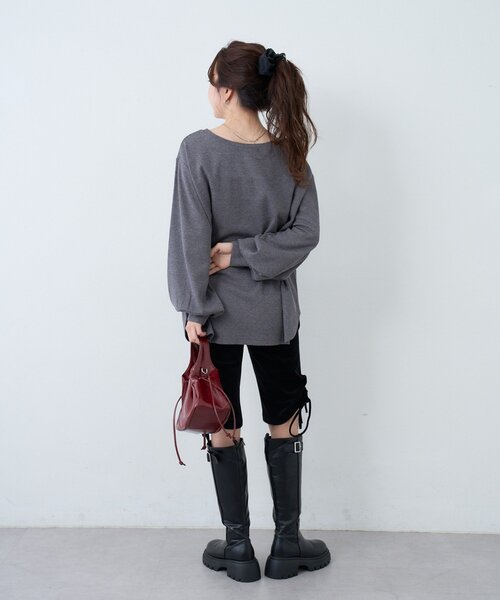 セール】カットベロアバイカーパンツ（その他パンツ）｜Kastane