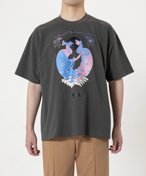 TXA(ティーエックスエー)の「大河紀 S/S T-shirt Smoke Black(Tシャツ/カットソー・メンズ・スモーク・LARGE/MEDIUM/X-LARGE)」の7枚目の写真