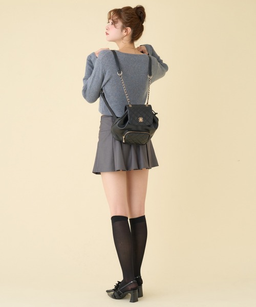 セール】キルティングミニリュック（バックパック/リュック）｜one