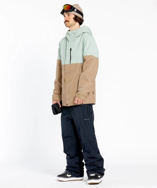 VOLCOM スノーボードジャケット M ベージュ/ブラック セール】【VOLCOM/ボルコム】 Mens L Gore-Tex Jacket /ゴアテックス