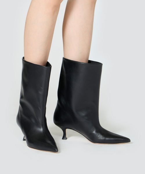 PELLICO SUNNY（ペリーコサニー）の「SEVILLA ミディアム ブーツ 5.5cm BLACK（ブーツ・レディース・ブラック・38/35/36/37/34/39）」の4枚目の写真