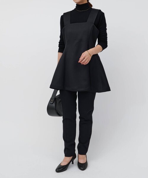 LIVETART（リヴェタート）の「裏起毛センタープレススティックパンツ（その他パンツ・レディース・ブラック・0/2/1）」の11枚目の写真