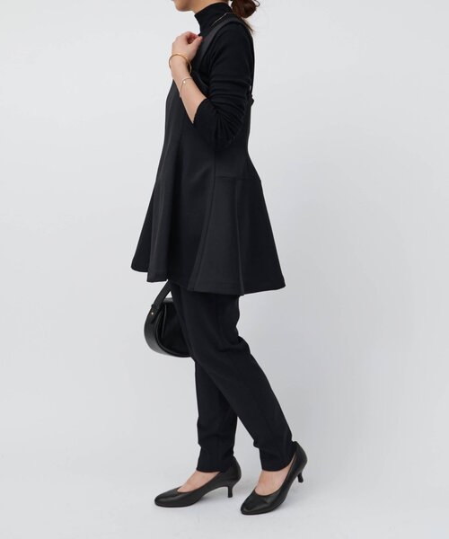 LIVETART（リヴェタート）の「裏起毛センタープレススティックパンツ（その他パンツ・レディース・ブラック・0/2/1）」の12枚目の写真