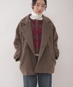 セール】Standcollar Boucle Jacket（ブルゾン）｜TODAYFUL（トゥデイ