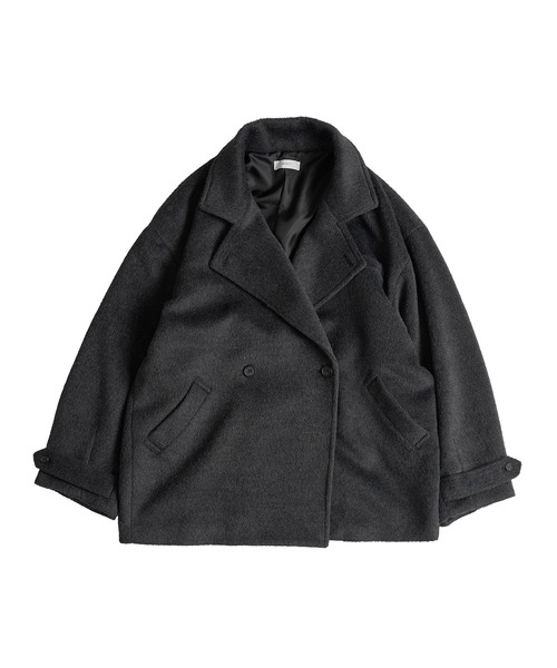 セール】shaggy half coat / シャギーハーフコート（その他アウター