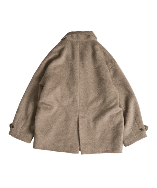 MUHET(ミュエータ)の「shaggy half coat / シャギーハーフコート(その他アウター・レディース・ブラック/ブラウン/ベージュ・LARGE/MEDIUM/SMALL)」の20枚目の写真