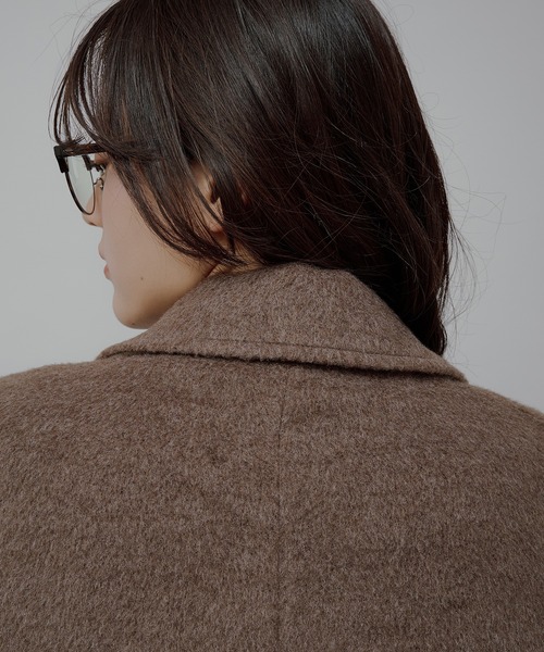 セール】shaggy half coat / シャギーハーフコート（その他アウター