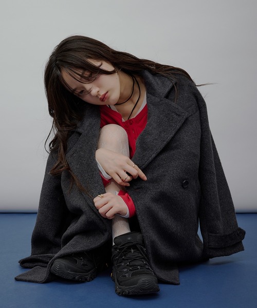 MUHET（ミュエータ）の「shaggy half coat / シャギーハーフコート