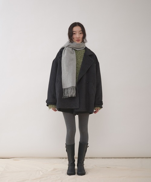 セール】shaggy half coat / シャギーハーフコート（その他アウター