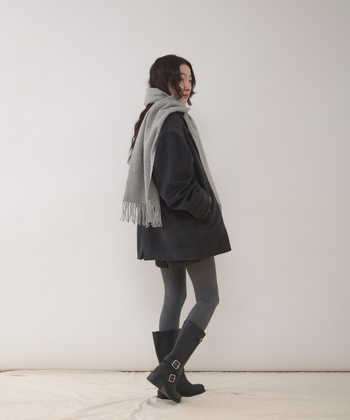 セール】shaggy half coat / シャギーハーフコート（その他アウター