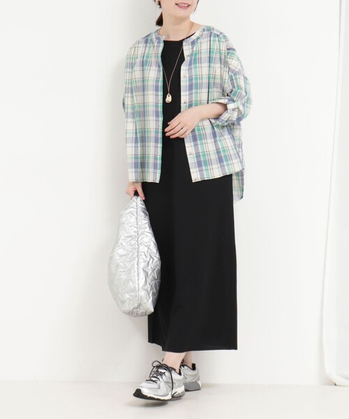 MICO COULIER(ミコクリエ)の「チェックギャザーブラウス(シャツ/ブラウス・レディース・ブラウン系その他/ブルー系その他/レッド系その他・38)」の19枚目の写真