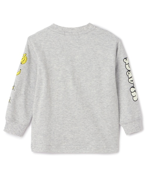 XLARGE KIDS（エクストララージキッズ）の「ファニーゴリラ&グラフィティ蓄光プリント長袖Tシャツ（Tシャツ/カットソー・キッズ・トップグレー/オレンジ/グリーン・110cm/120cm/130cm/140cm/100cm/80ｃｍ/90cm）」の12枚目の写真