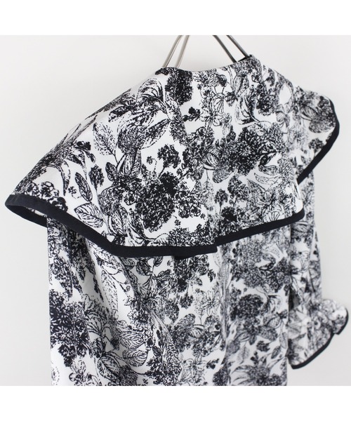 maarook（マルーク）の「ノスタルジックＰＴケープ衿ブラウス（シャツ/ブラウス・キッズ・ブラック・130cm/120cm/110cm/100cm/90cm）」の7枚目の写真