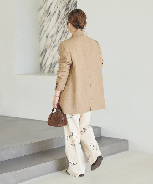 セール】ネップツイードジャケット（テーラードジャケット）｜JOURNAL