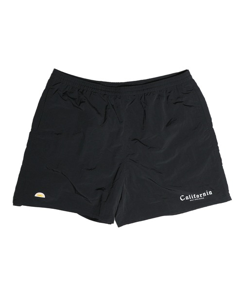 SALT&MUGS（ソルトアンドマグス）の「Cali Nylon Shorts（その他パンツ・メンズ・パープル/イエロー/ブラック・MEDIUM/LARGE/X-LARGE）」の2枚目の写真