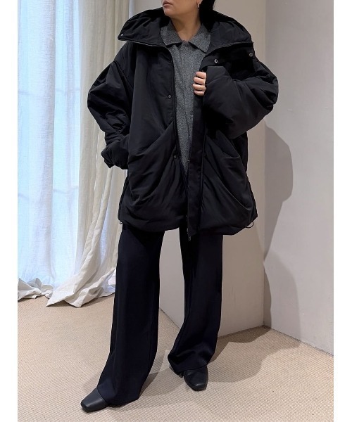 stylemixer パッファーボリュームコート ブラック パッファーボリュームコート（その他アウター）｜STYLEMIXER（スタイル