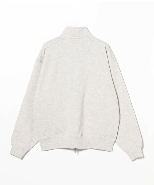 BEAMS T(ビームスティー)の「Front Poket Standzip Blouson フロントポケット スタンドジップ ブルゾン(スウェット・メンズ・ブラック/ライトグレー・M/L/XL/S)」の10枚目の写真