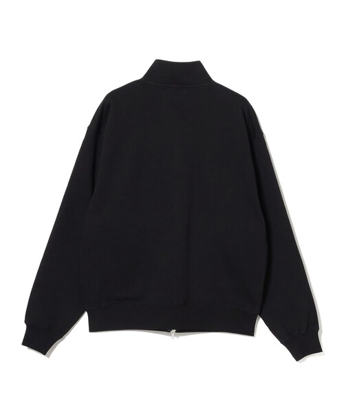 BEAMS T(ビームスティー)の「Front Poket Standzip Blouson フロントポケット スタンドジップ ブルゾン(スウェット・メンズ・ブラック/ライトグレー・M/L/XL/S)」の13枚目の写真