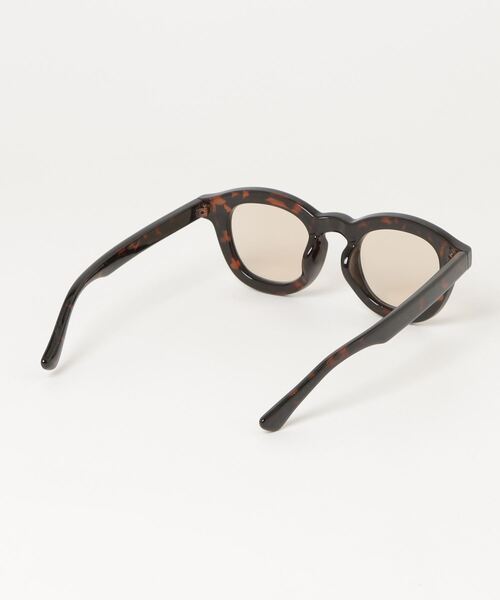 NANO universe（ナノユニバース）の「アイウェア/ボストン型 セルフレーム１（サングラス・メンズ・ブラック/ブラウン・FREE）」の10枚目の写真