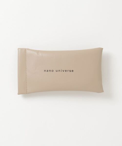 NANO universe（ナノユニバース）の「アイウェア/ボストン型 セルフレーム１（サングラス・メンズ・ブラック/ブラウン・FREE）」の11枚目の写真