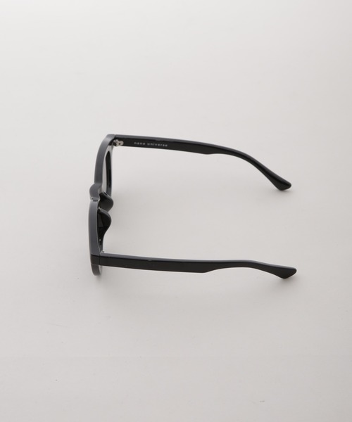 NANO universe（ナノユニバース）の「アイウェア/ボストン型 セルフレーム１（サングラス・メンズ・ブラック/ブラウン・FREE）」の4枚目の写真
