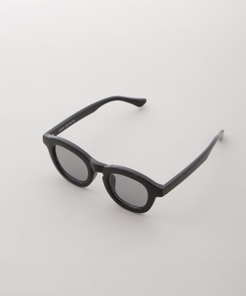 NANO universe（ナノユニバース）の「アイウェア/ボストン型 セルフレーム１（サングラス・メンズ・ブラック/ブラウン・FREE）」の3枚目の写真