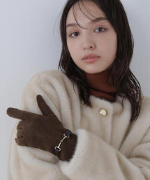 NATURAL BEAUTY BASIC(ナチュラルビューティーベーシック)の◇ビットモチーフジャージグローブ(手袋)