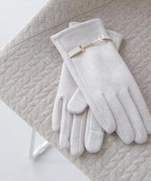 NATURAL BEAUTY BASIC(ナチュラルビューティーベーシック)の◇ビットモチーフジャージグローブ(手袋)