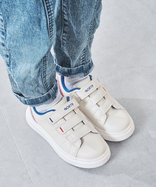 セール】2025秋冬新作 KIDS スリーベルト コートソール スニーカー/K