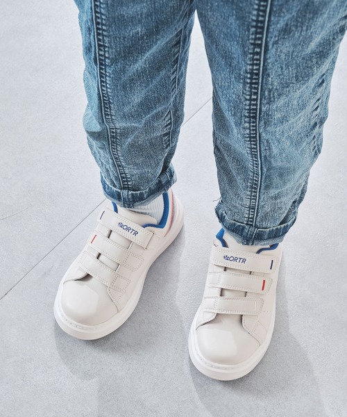 ORiental TRaffic(オリエンタルトラフィック)の「2025秋冬新作 KIDS スリーベルト コートソール スニーカー/K-503(サンダル・キッズ・ブルー/グリーン/ピンク・16.0cm/17.0cm/18.0cm/19.0cm/20.0cm/21.0cm/22.0cm/23.0cm)」の17枚目の写真